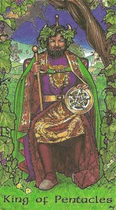 King of Pentacles-Robin Wood Tarot