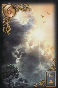 The Clouds-Gilded Reverie Lenormand