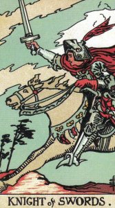 Knight of Swords-Original Rider Waite